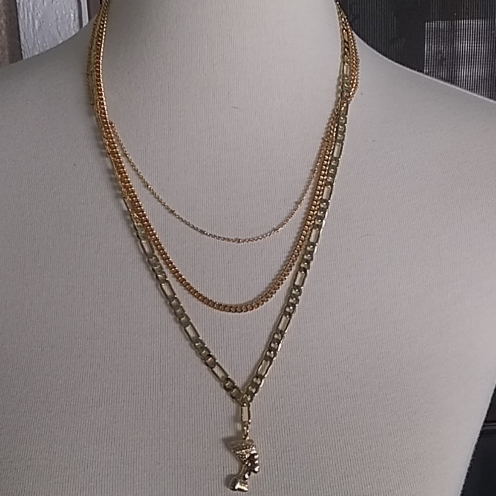 Sterling Forever Pharoah Necklace